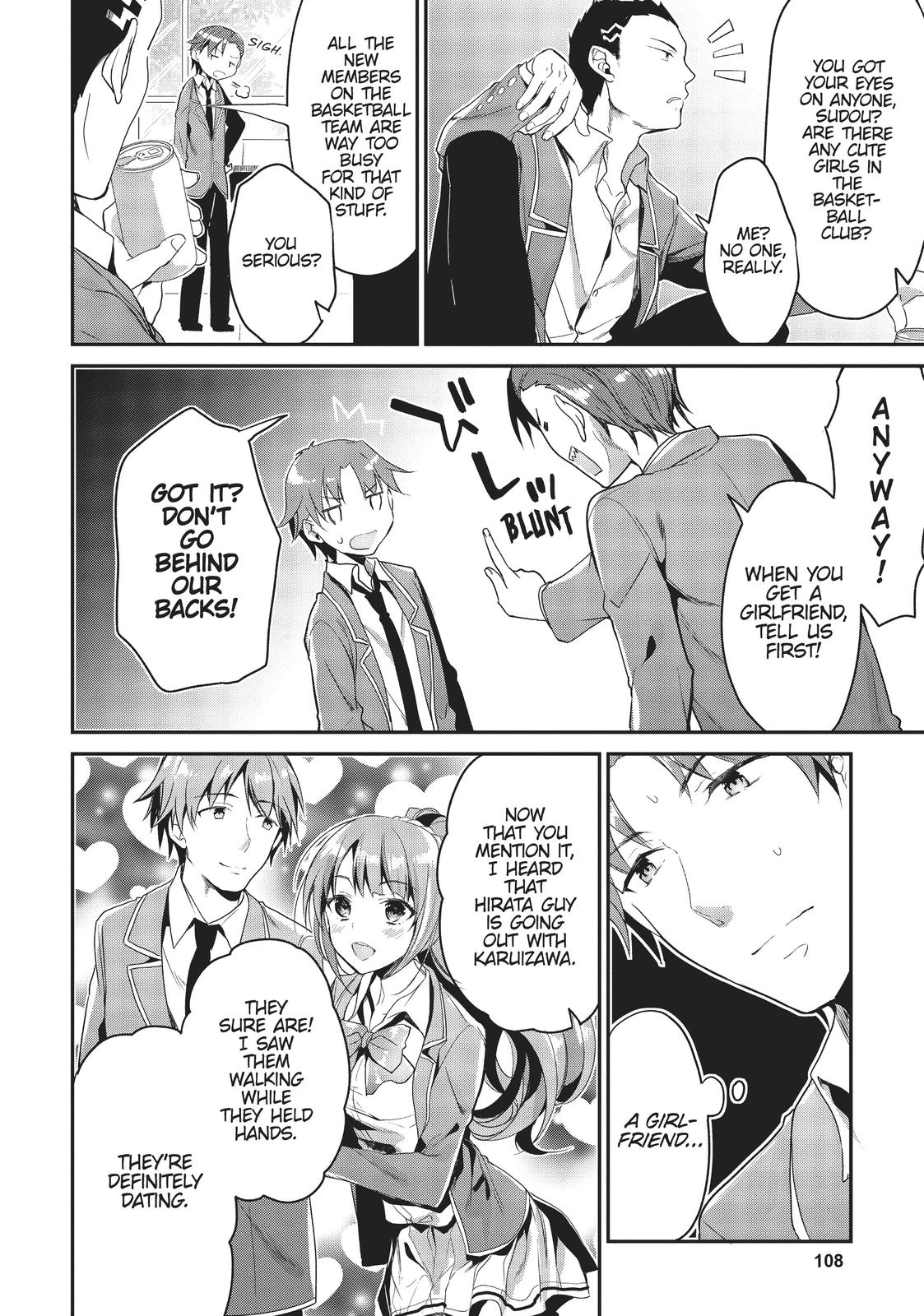 Read Classroom of the Elite Manga Online