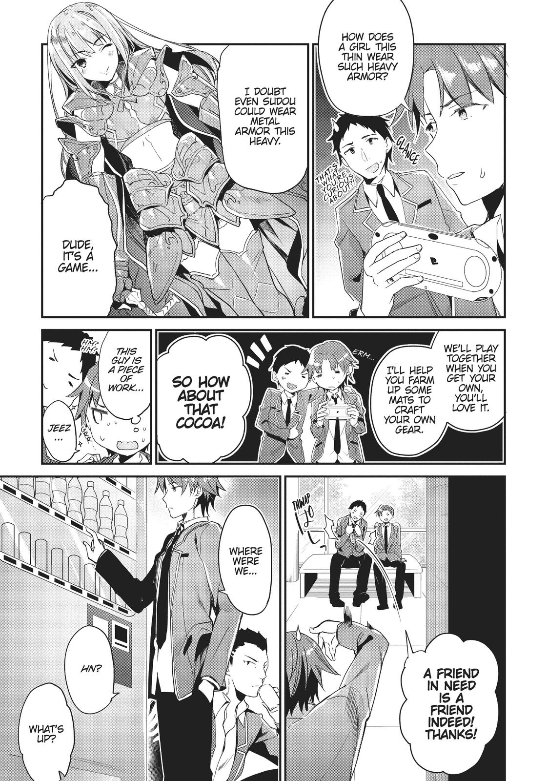 Read Classroom of the Elite Manga Online
