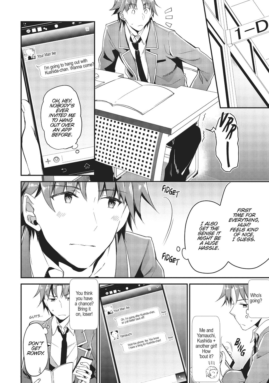 Read Classroom of the Elite Manga Online