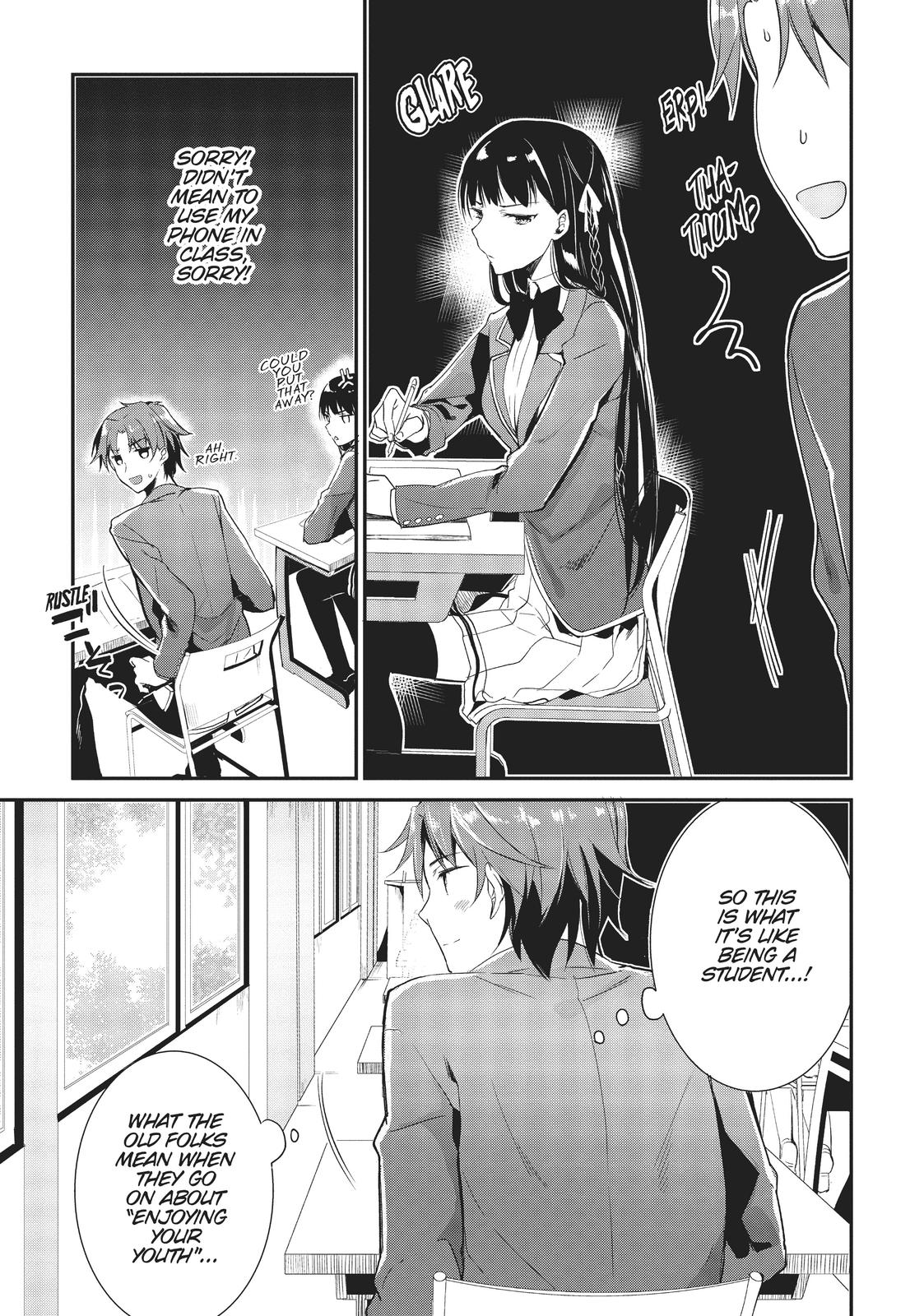 Read Classroom of the Elite Manga Online
