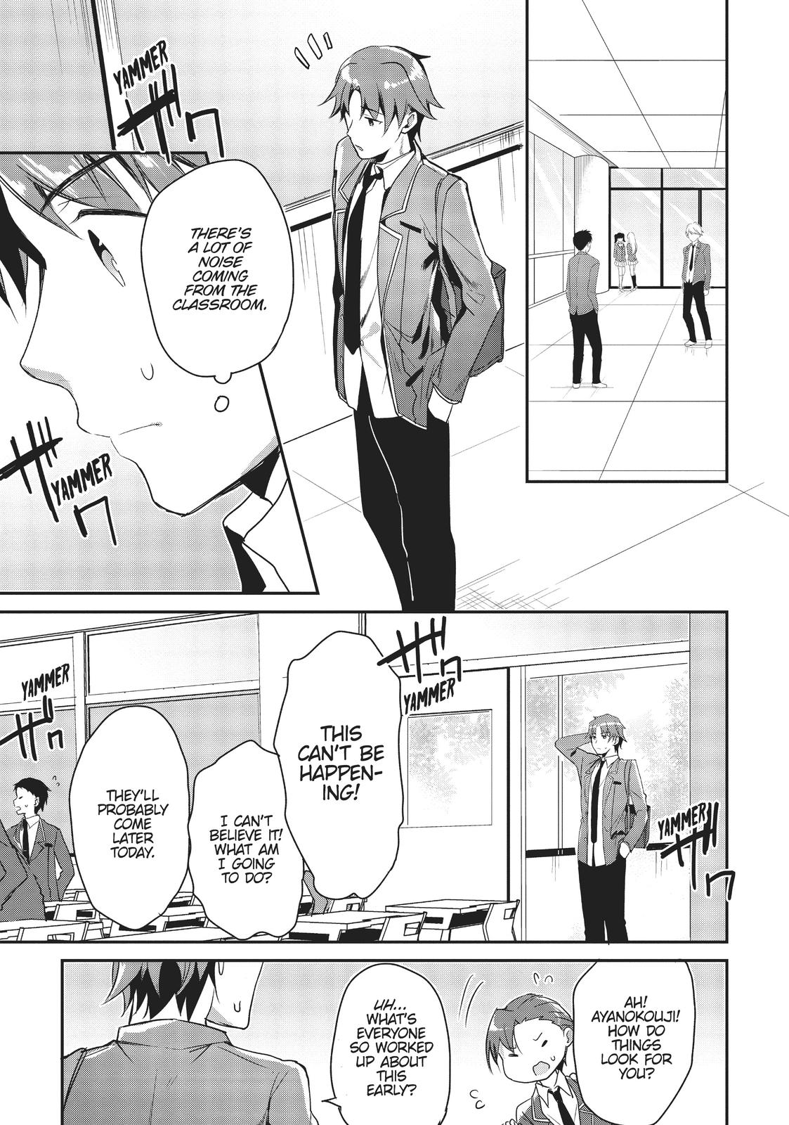 Read Classroom of the Elite Manga Online
