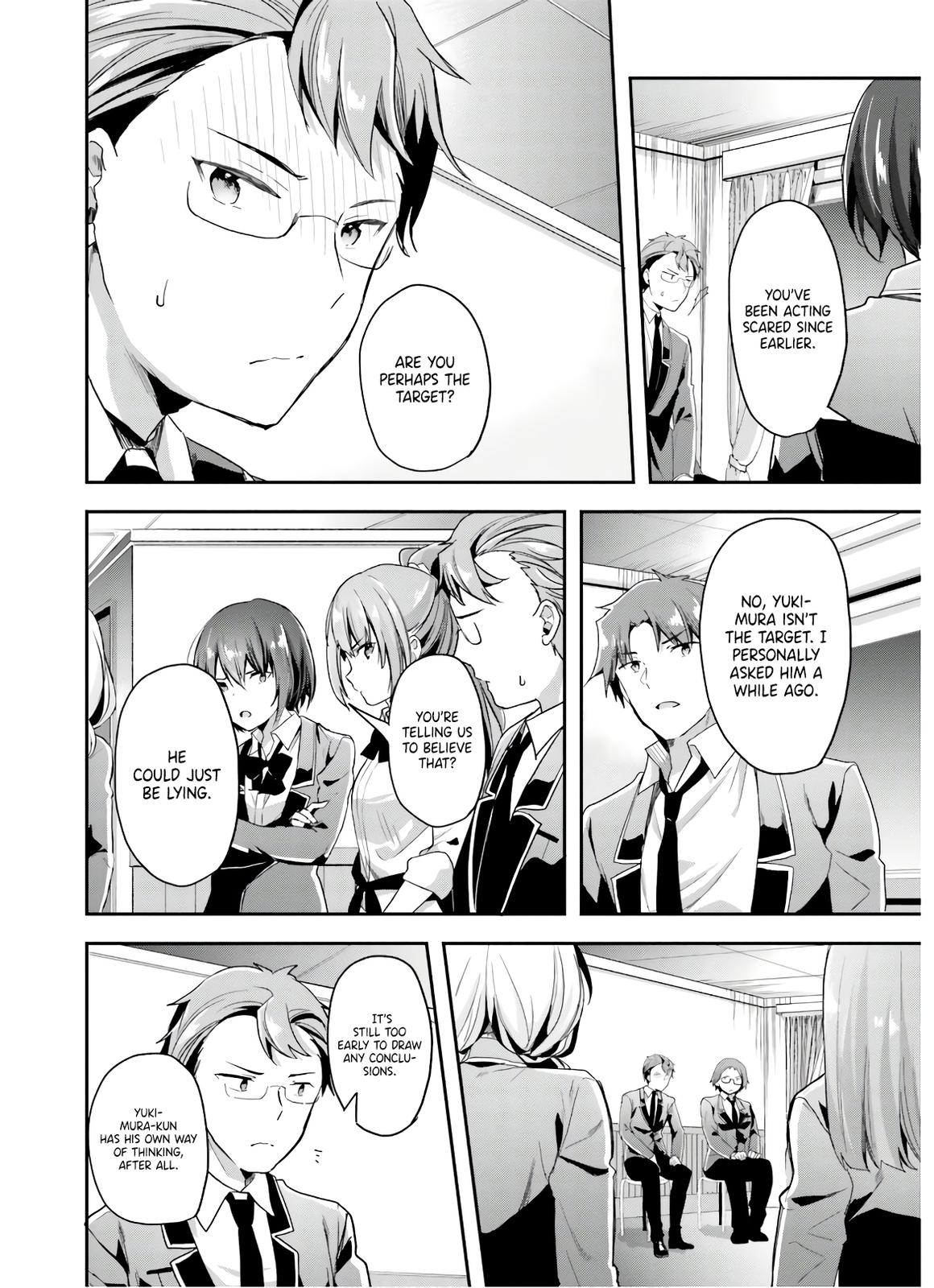 Read Classroom of the Elite Manga Online