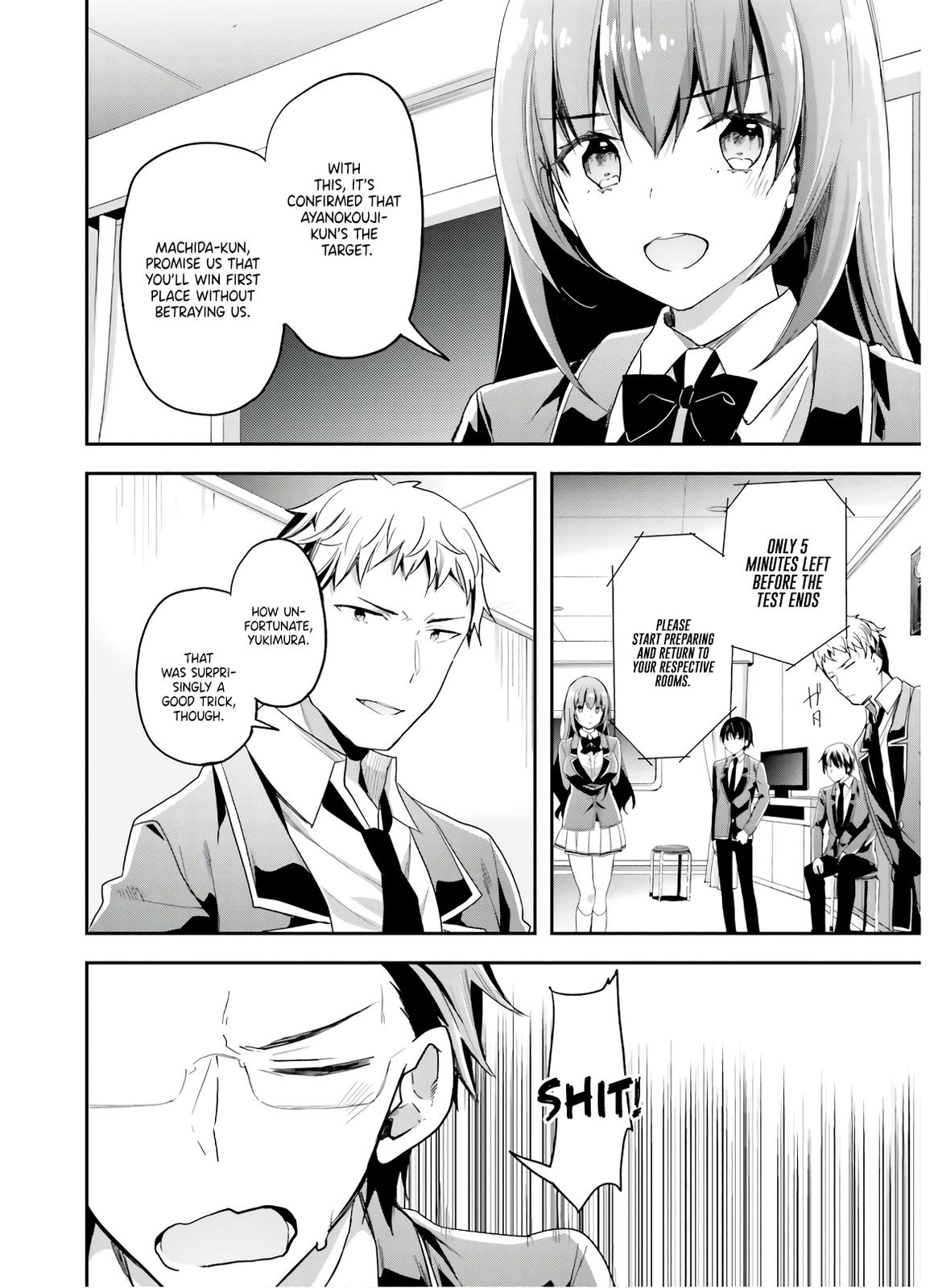 Read Classroom of the Elite Manga Online