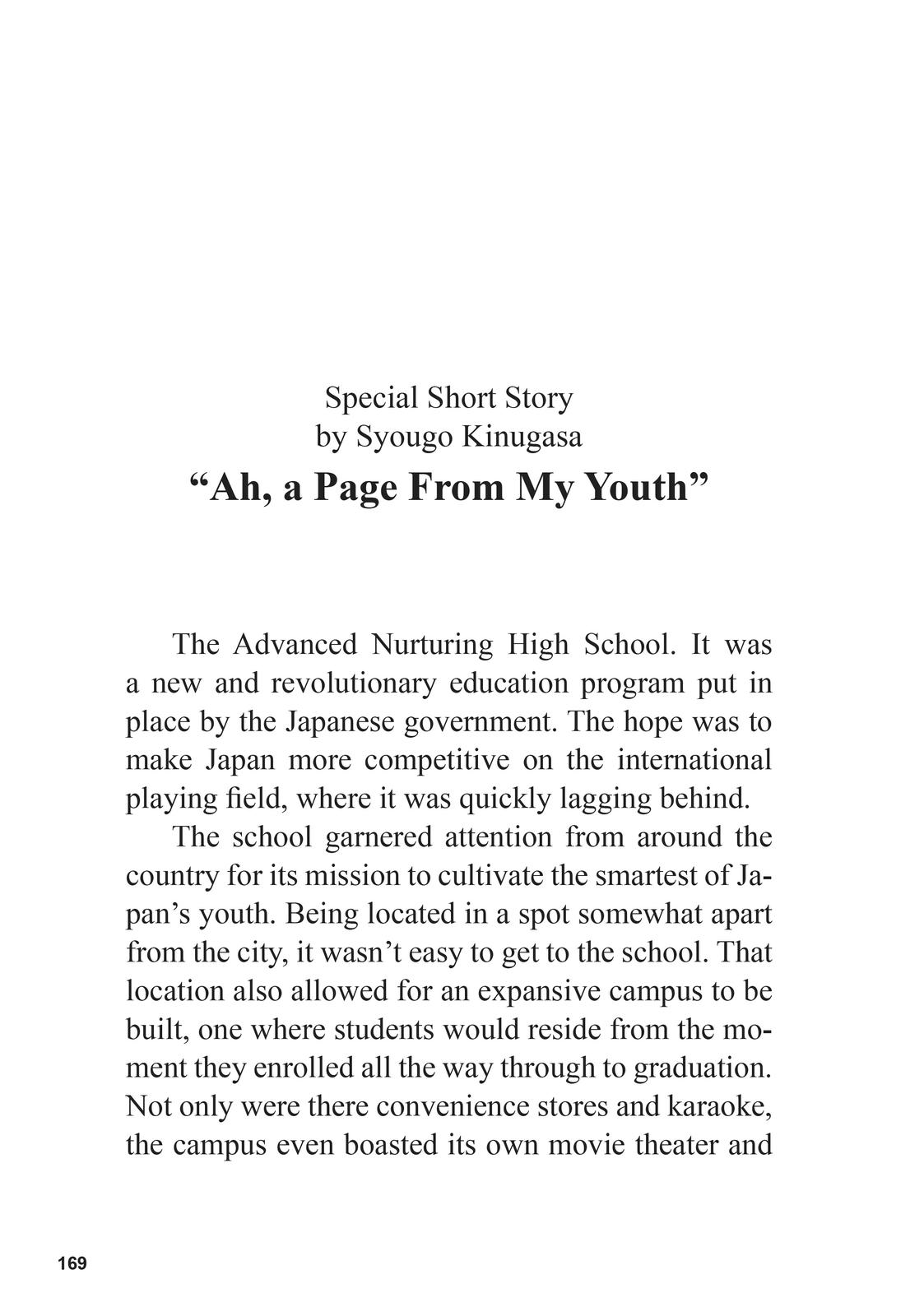 Read Classroom of the Elite Manga Online