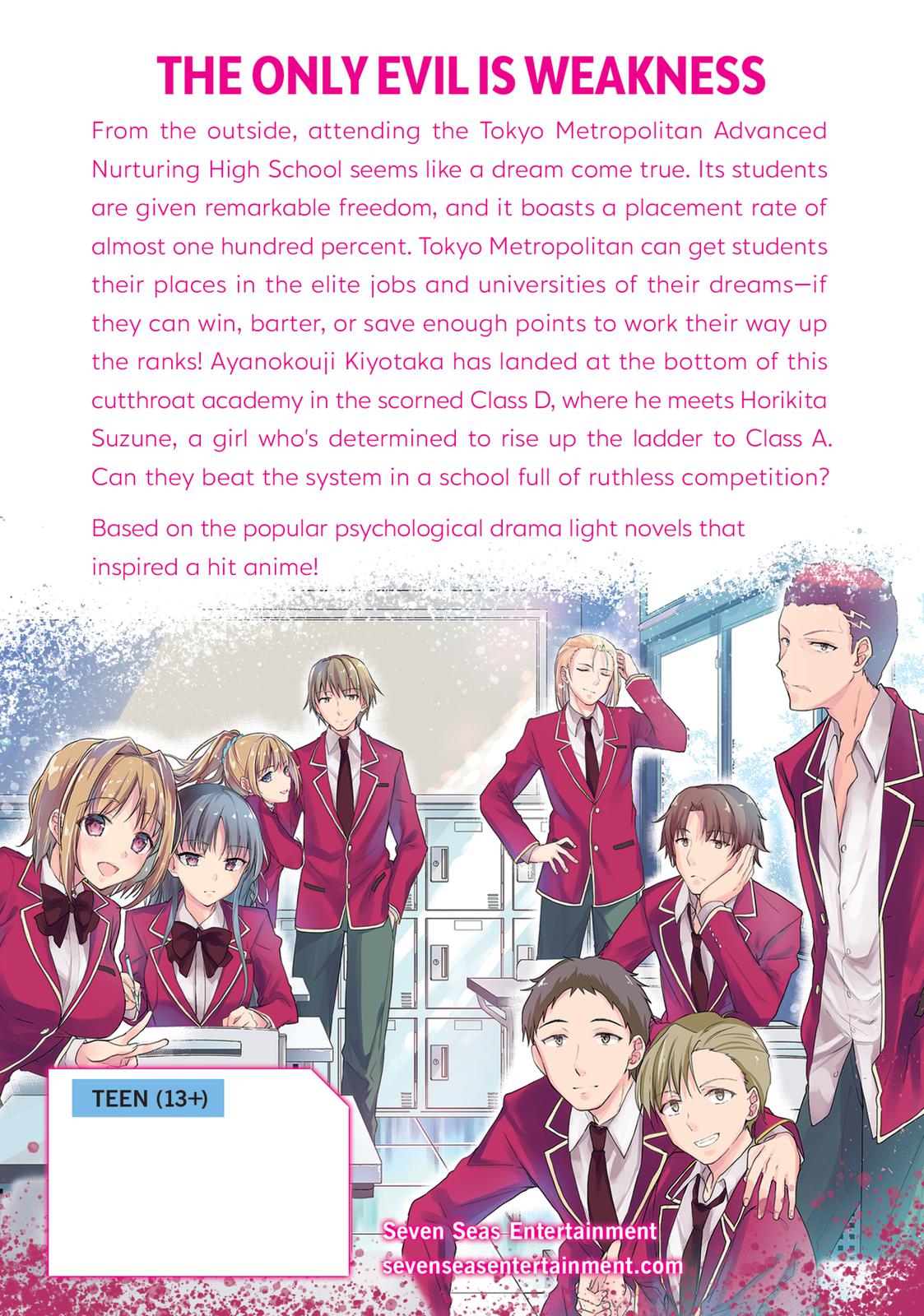 Read Classroom of the Elite Manga Online