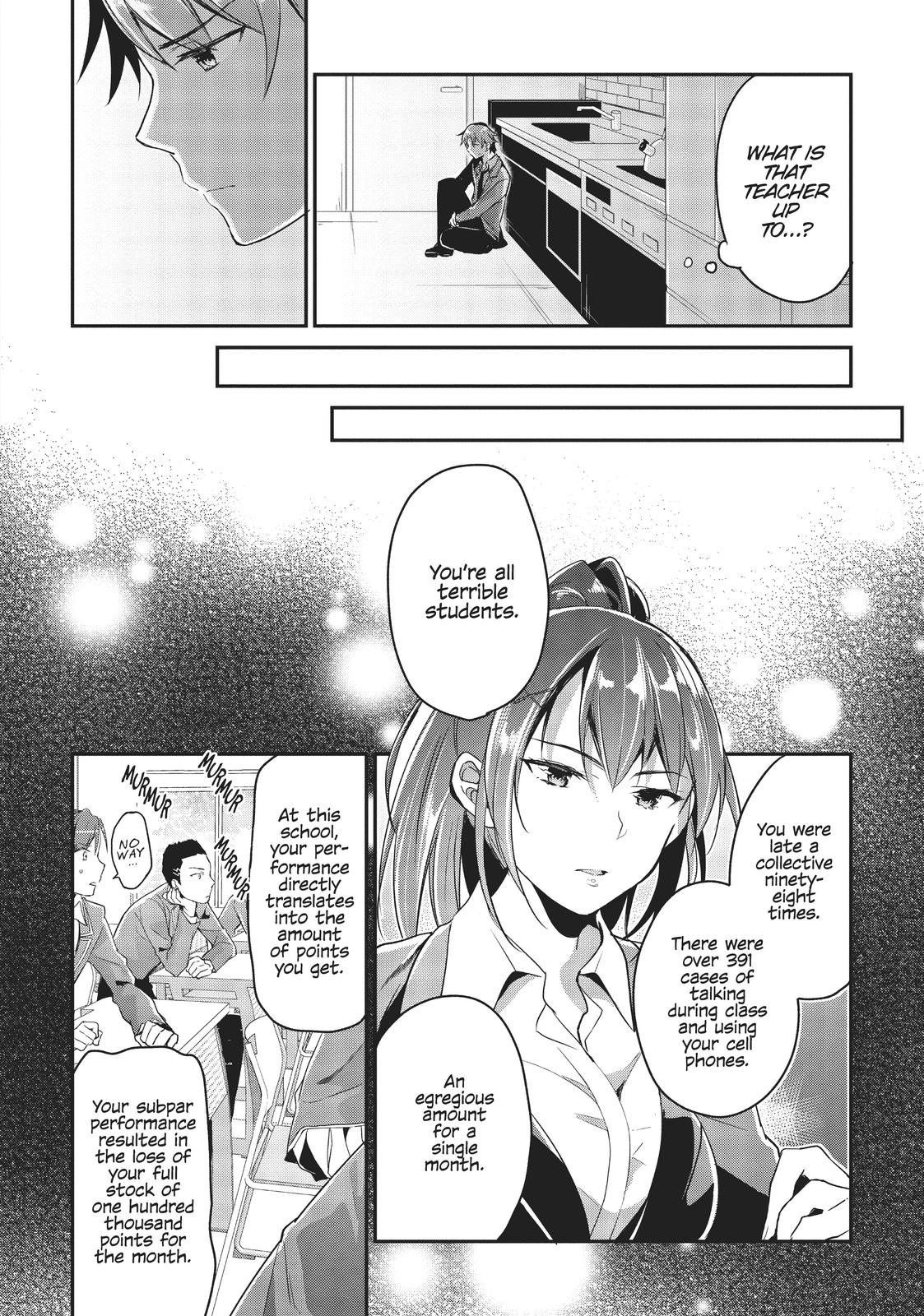 Read Classroom of the Elite Manga Online
