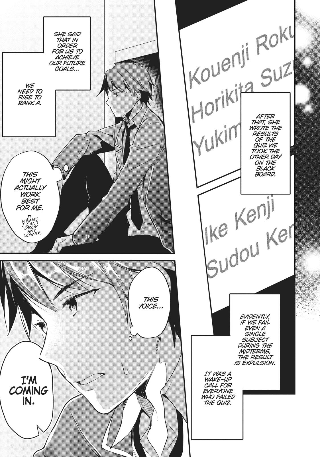 Read Classroom of the Elite Manga Online