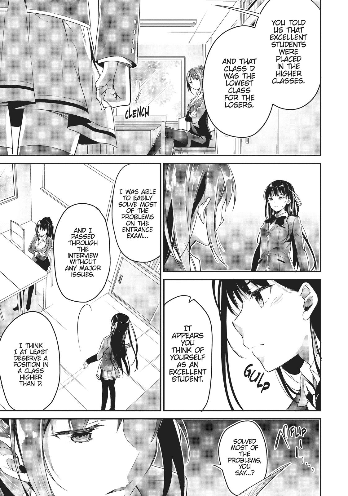 Read Classroom of the Elite Manga Online