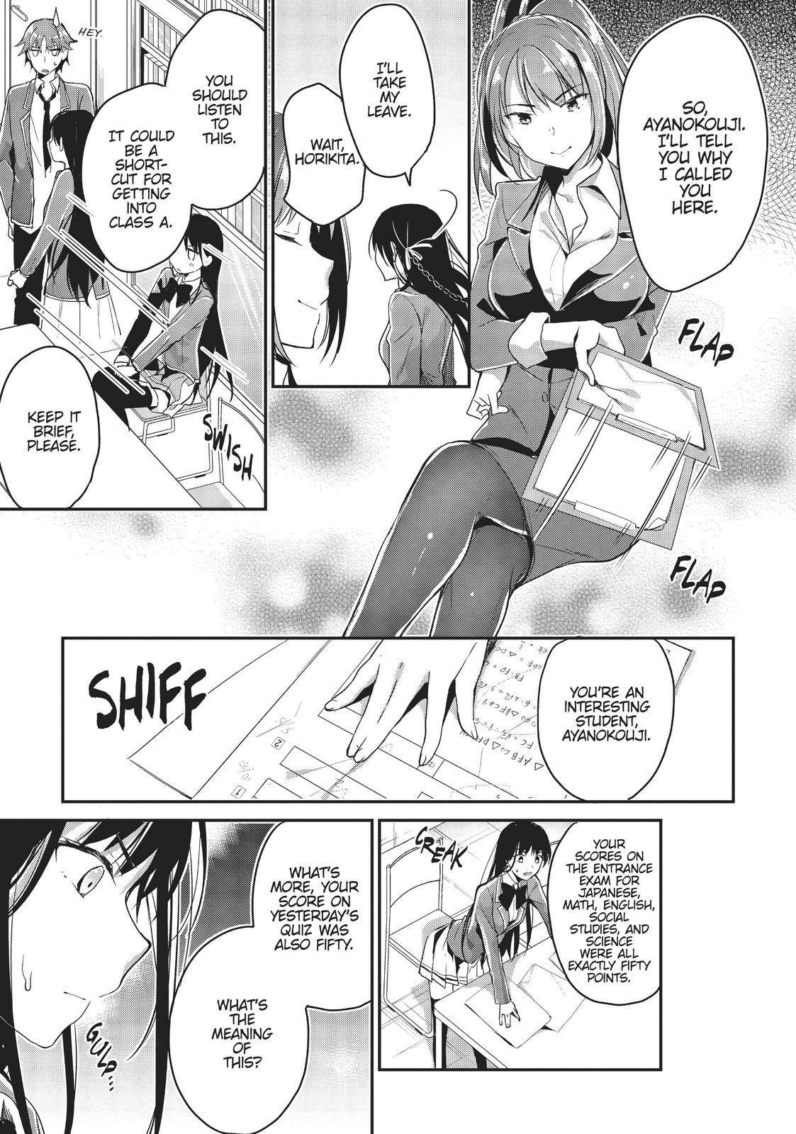 Read Classroom of the Elite Manga Online