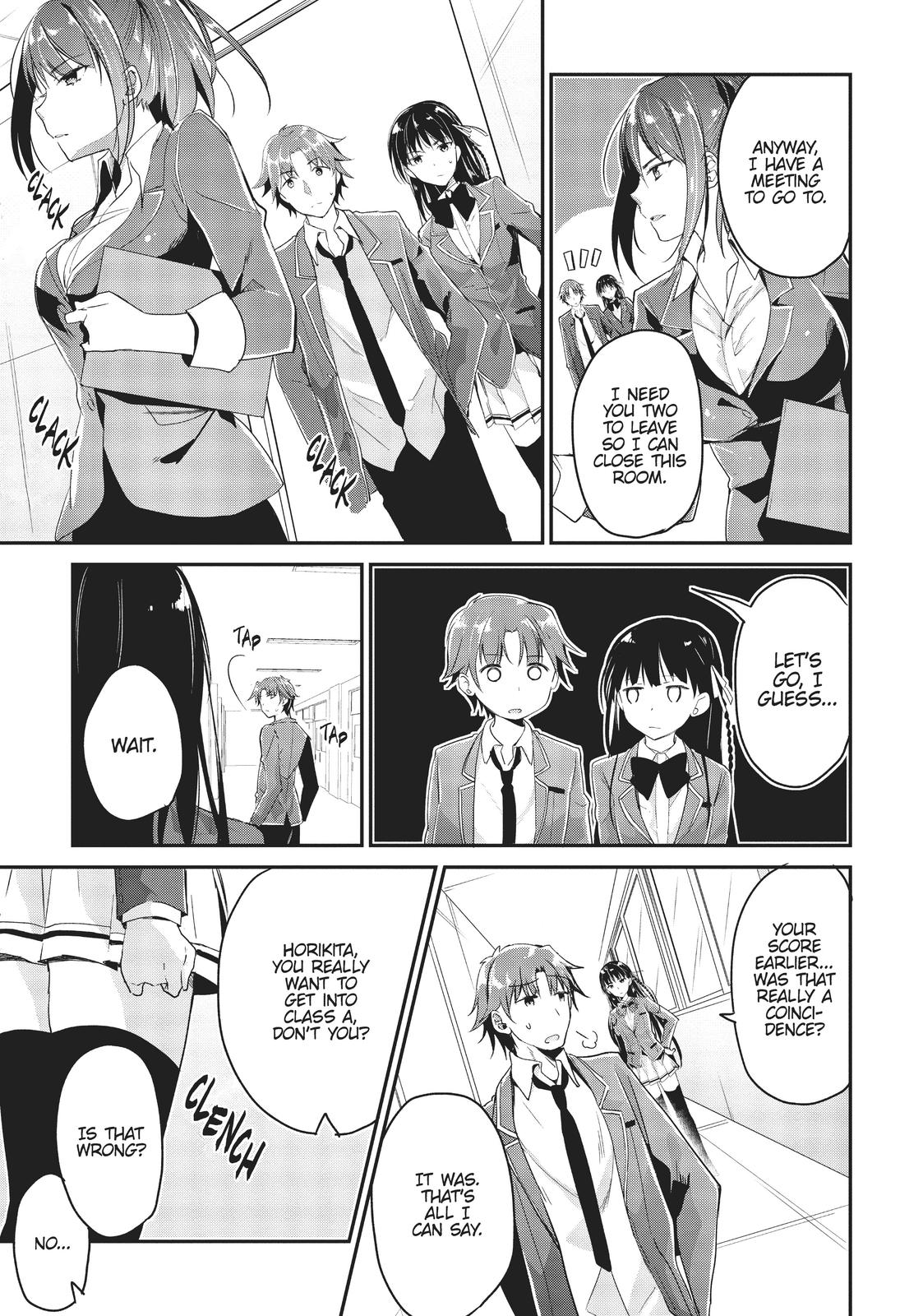 Read Classroom of the Elite Manga Online