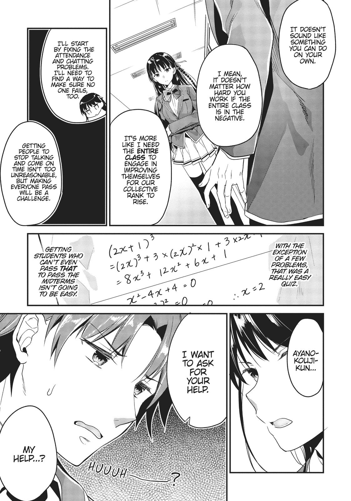 Read Classroom of the Elite Manga Online