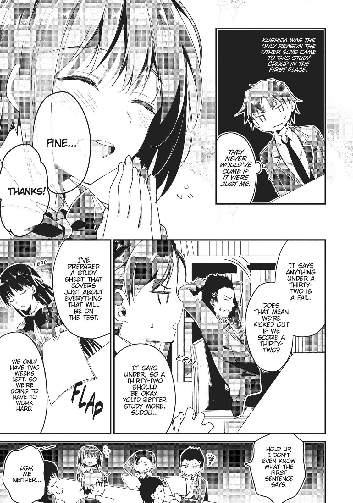 Read Classroom of the Elite Manga Online