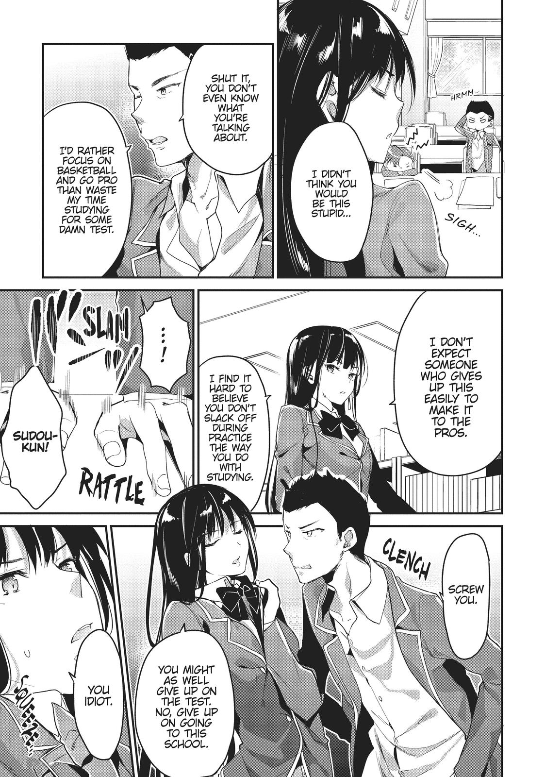 Read Classroom of the Elite Manga Online