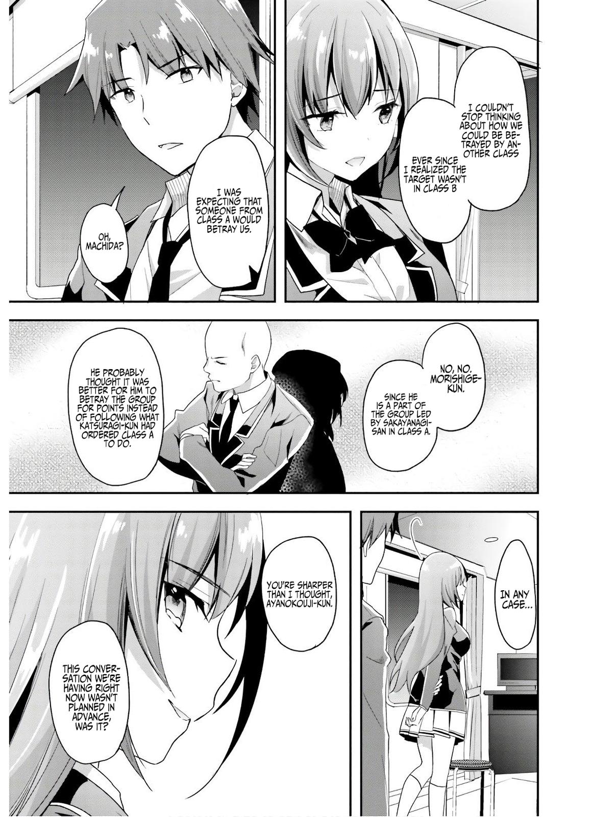 Read Classroom of the Elite Manga Online