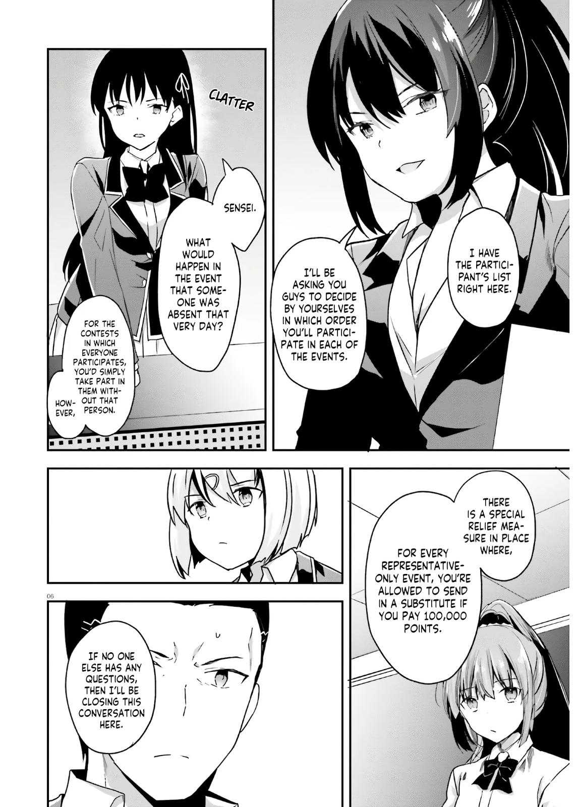Read Classroom of the Elite Manga Online