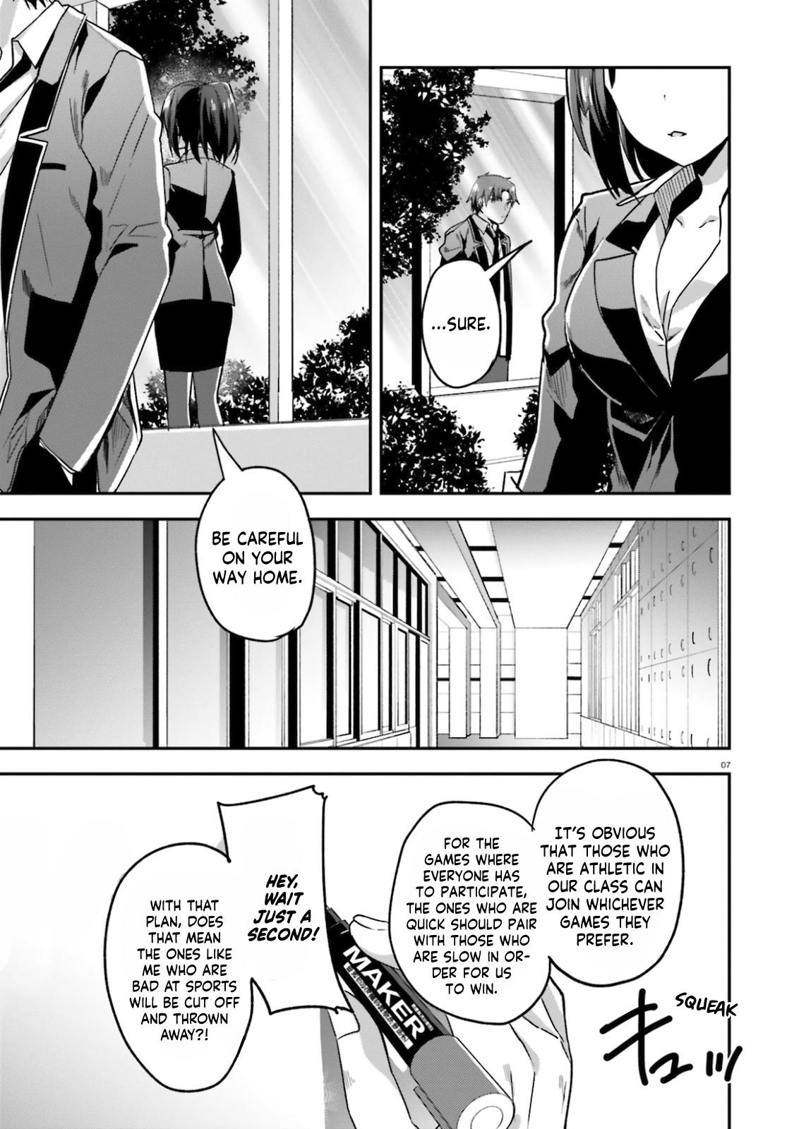 Read Classroom of the Elite Manga Online