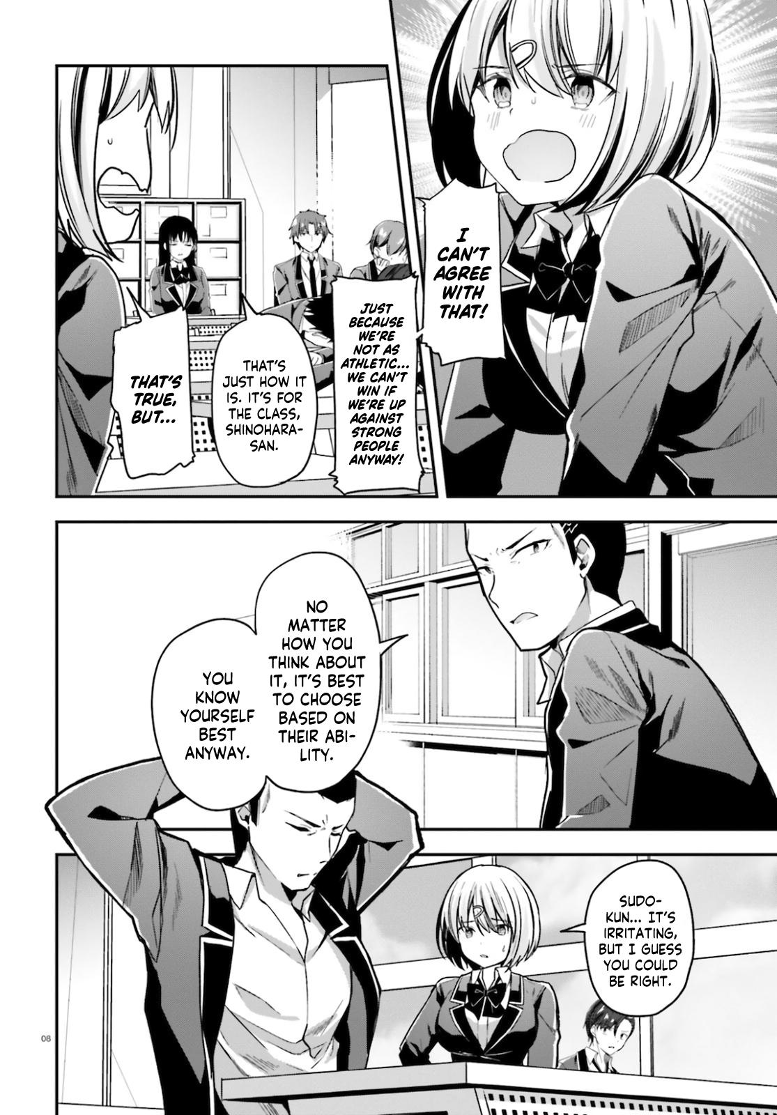 Read Classroom of the Elite Manga Online