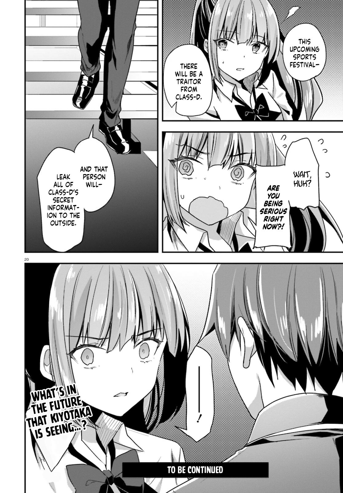 Read Classroom of the Elite Manga Online