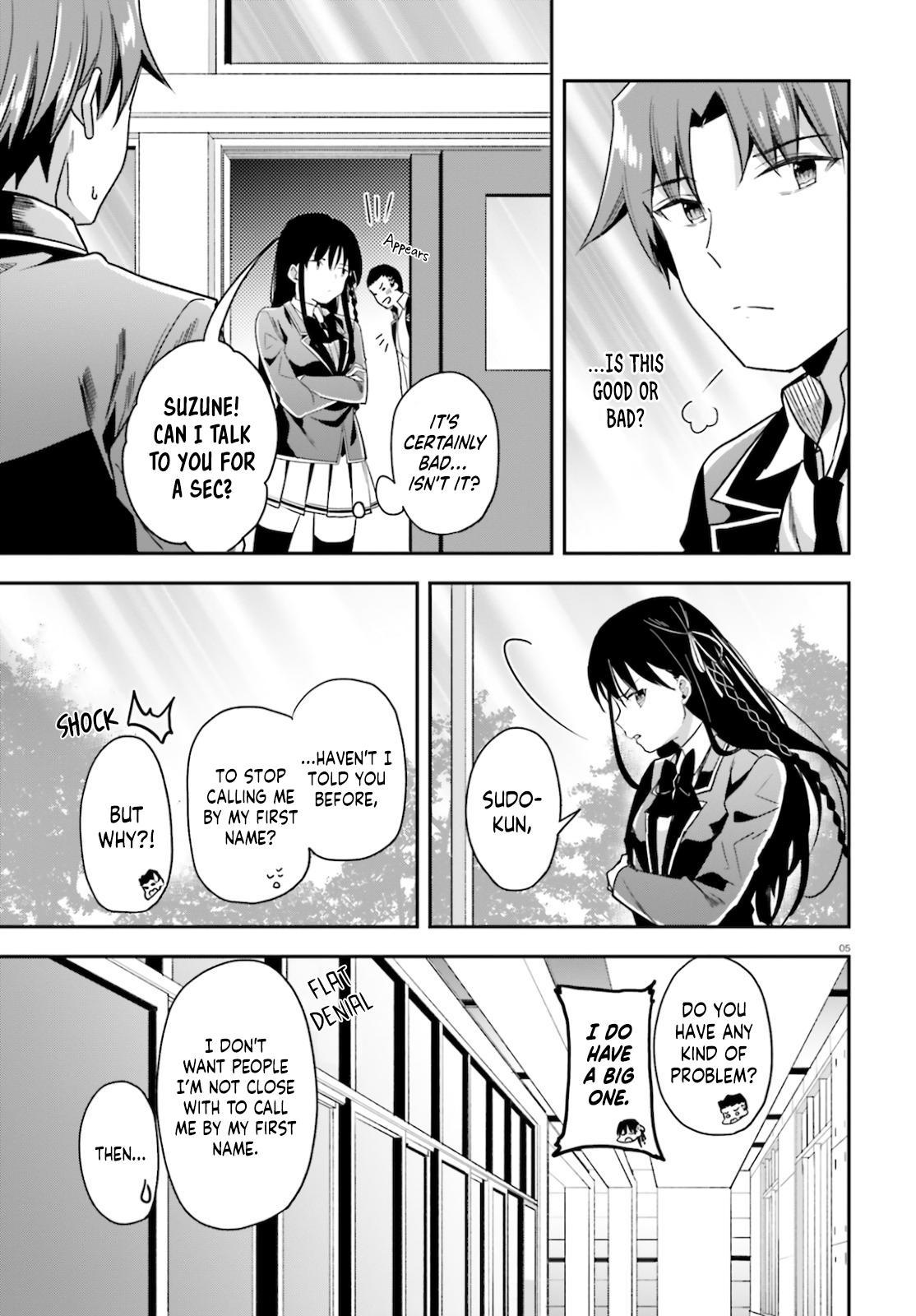 Read Classroom of the Elite Manga Online