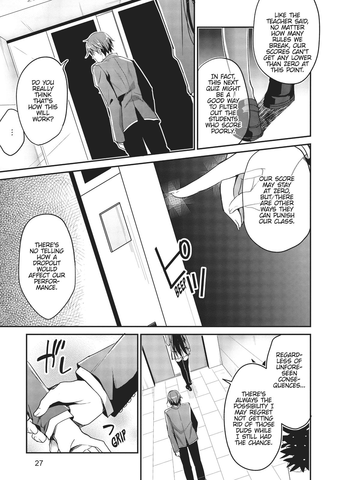 Read Classroom of the Elite Manga Online