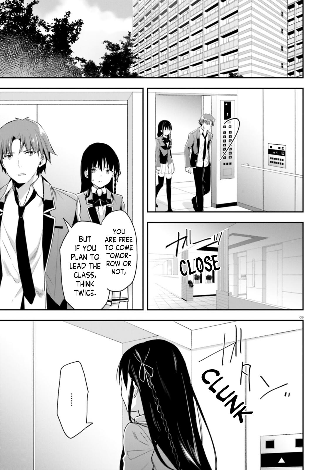 Read Classroom of the Elite Manga Online