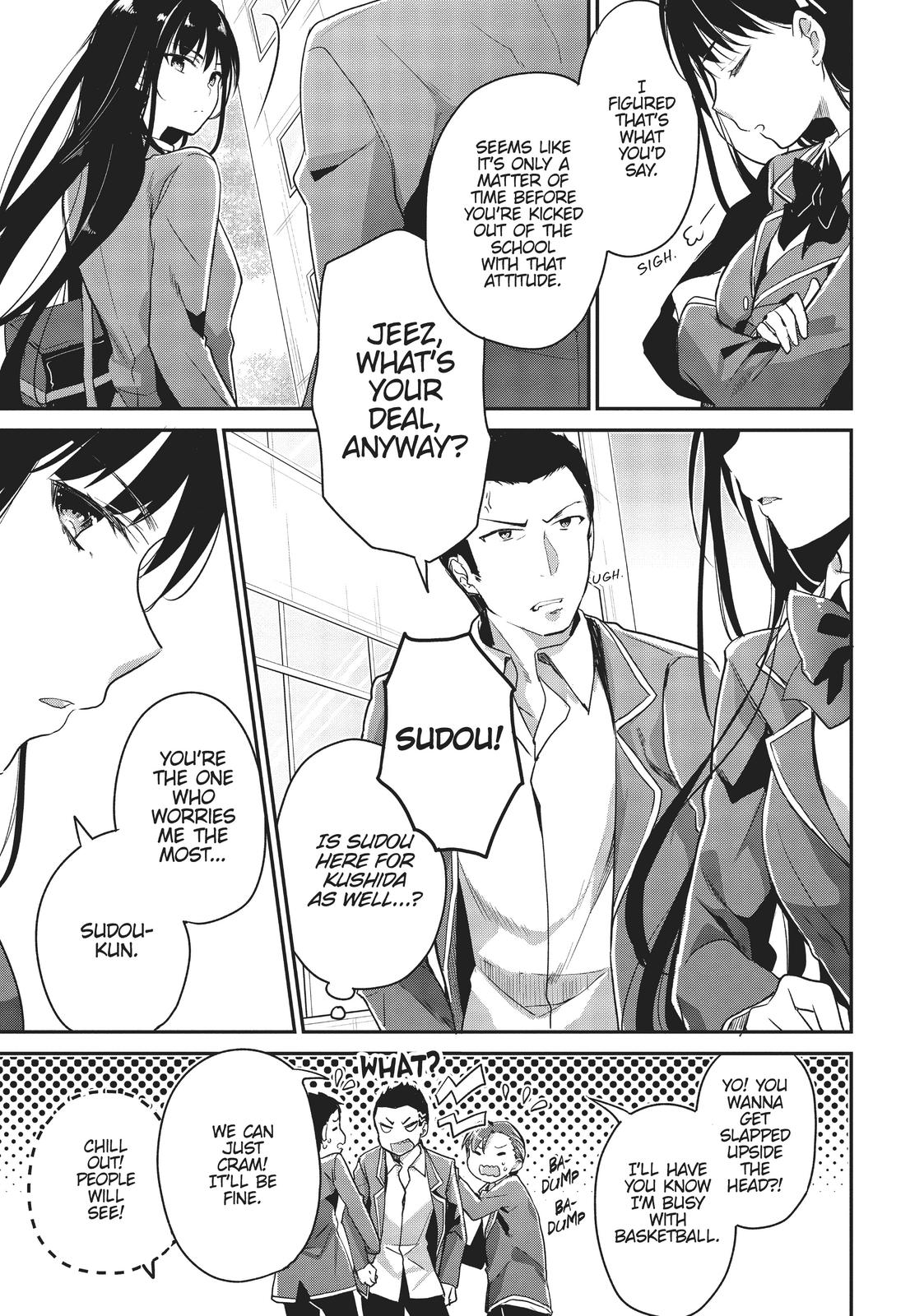 Read Classroom of the Elite Manga Online