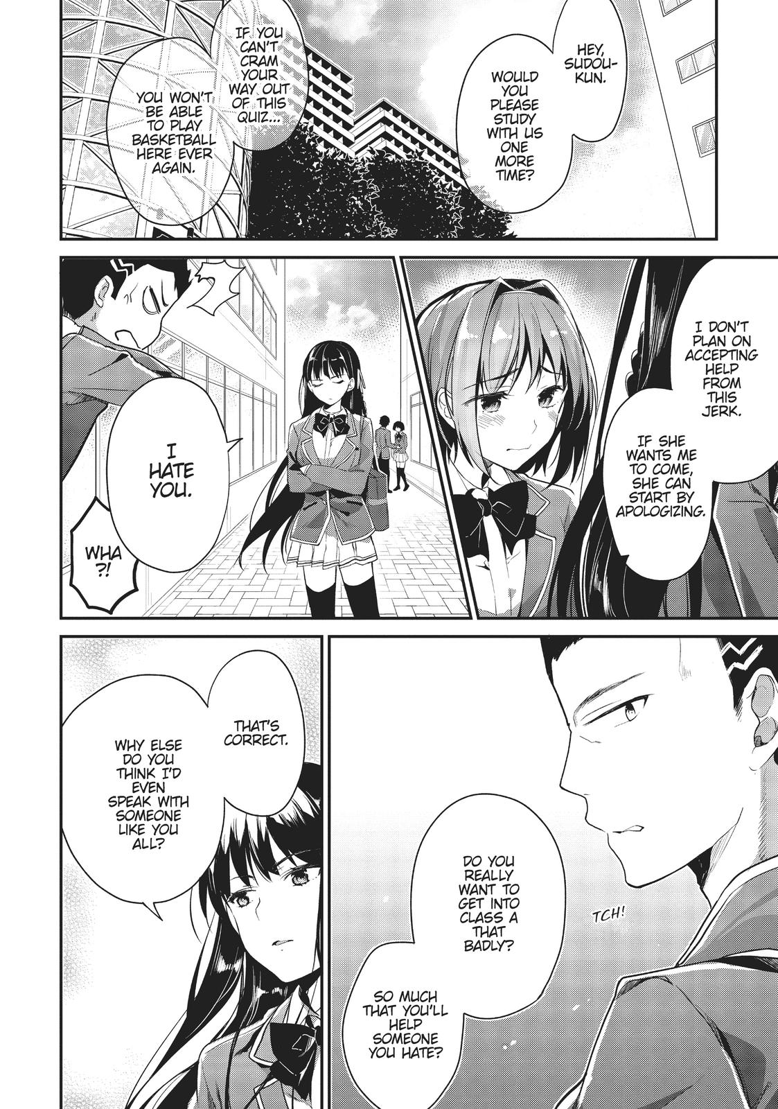 Read Classroom of the Elite Manga Online