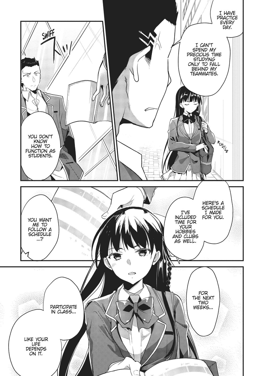 Read Classroom of the Elite Manga Online