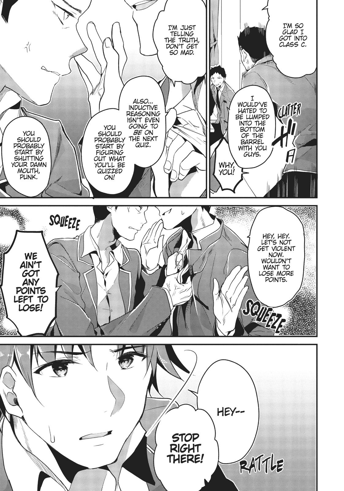 Read Classroom of the Elite Manga Online
