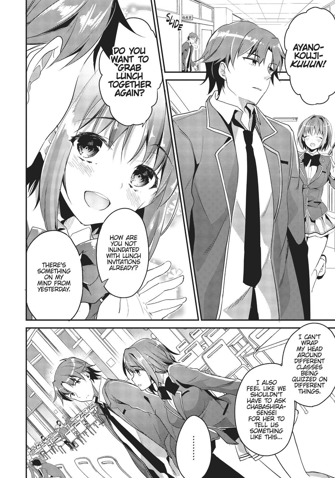 Read Classroom of the Elite Manga Online