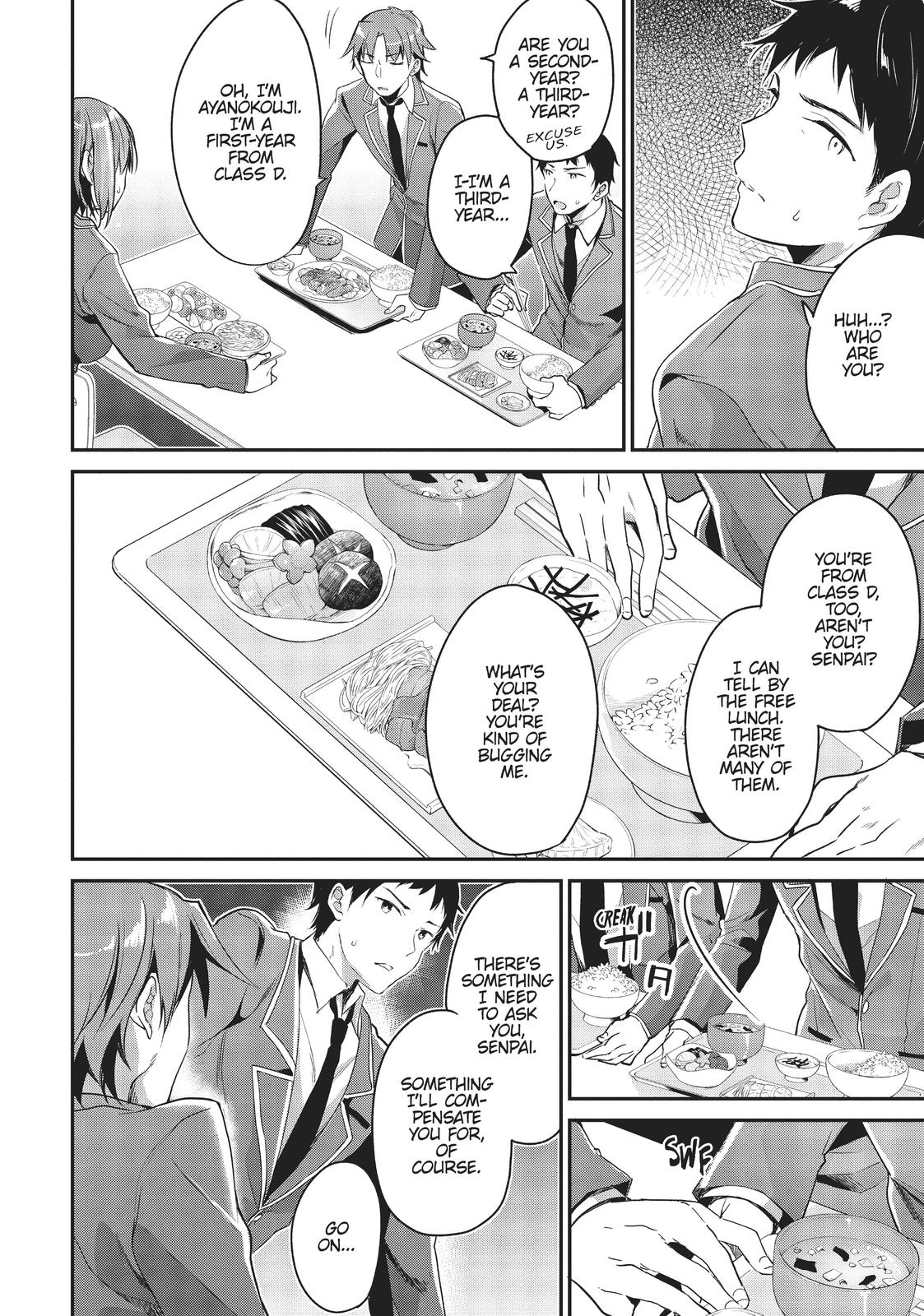 Read Classroom of the Elite Manga Online