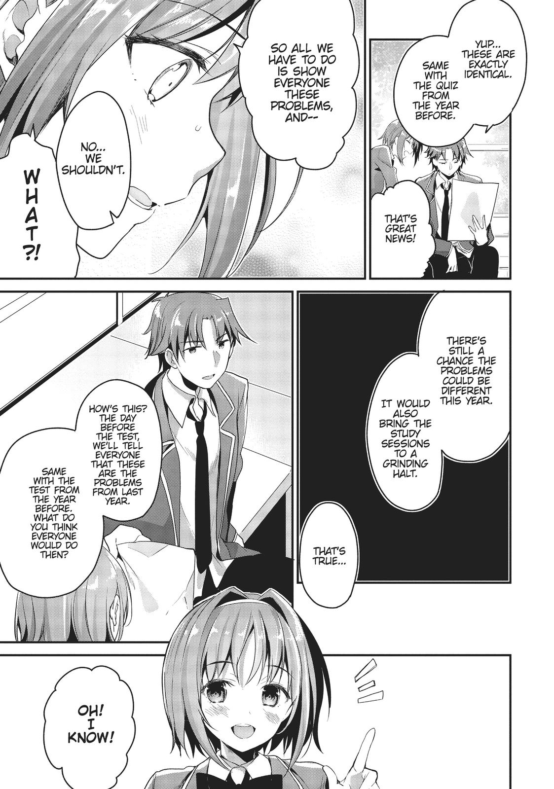 Read Classroom of the Elite Manga Online