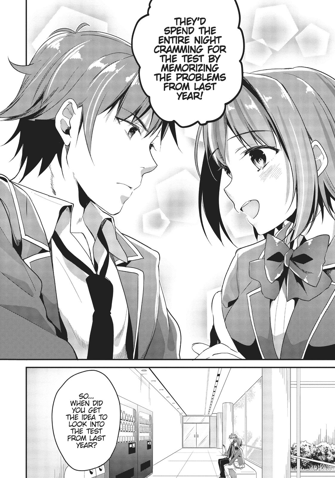 Read Classroom of the Elite Manga Online
