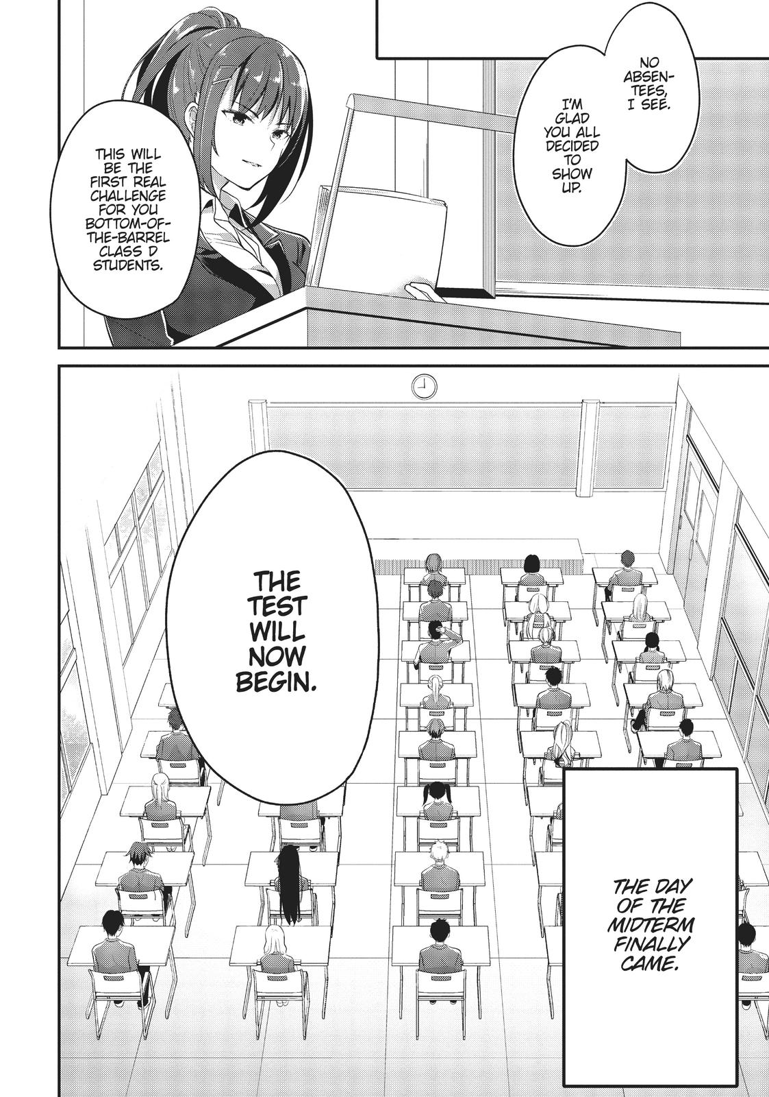 Read Classroom of the Elite Manga Online