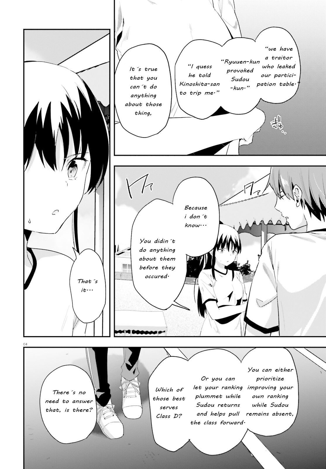 Read Classroom of the Elite Manga Online