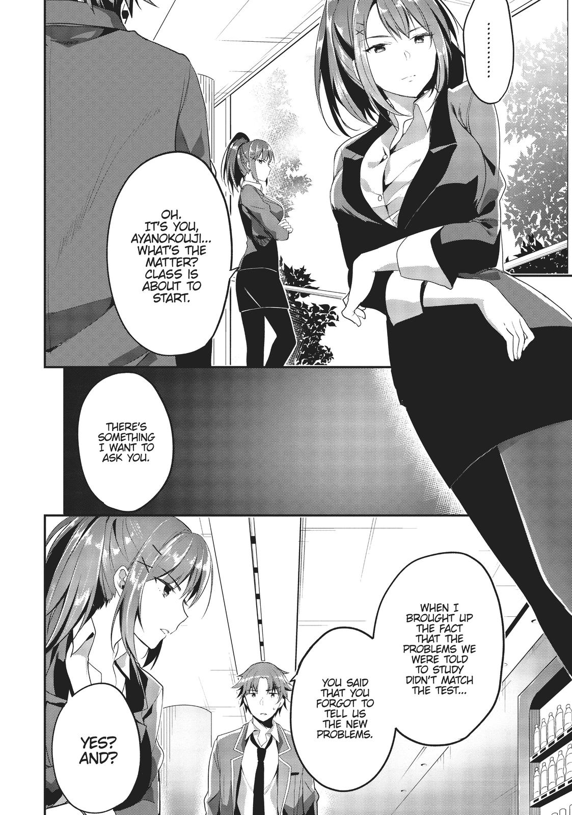 Read Classroom of the Elite Manga Online