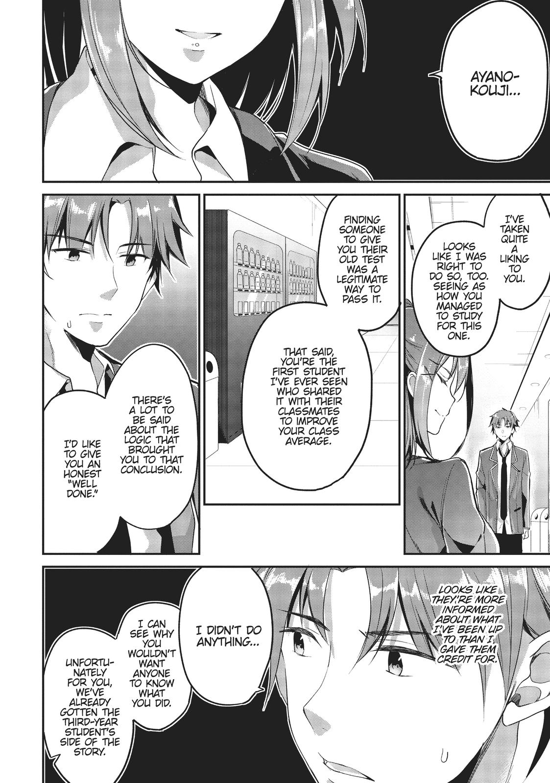 Read Classroom of the Elite Manga Online