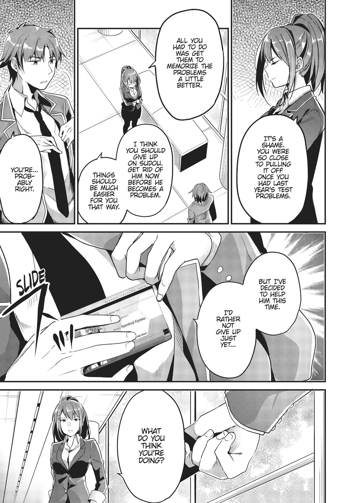 Read Classroom of the Elite Manga Online