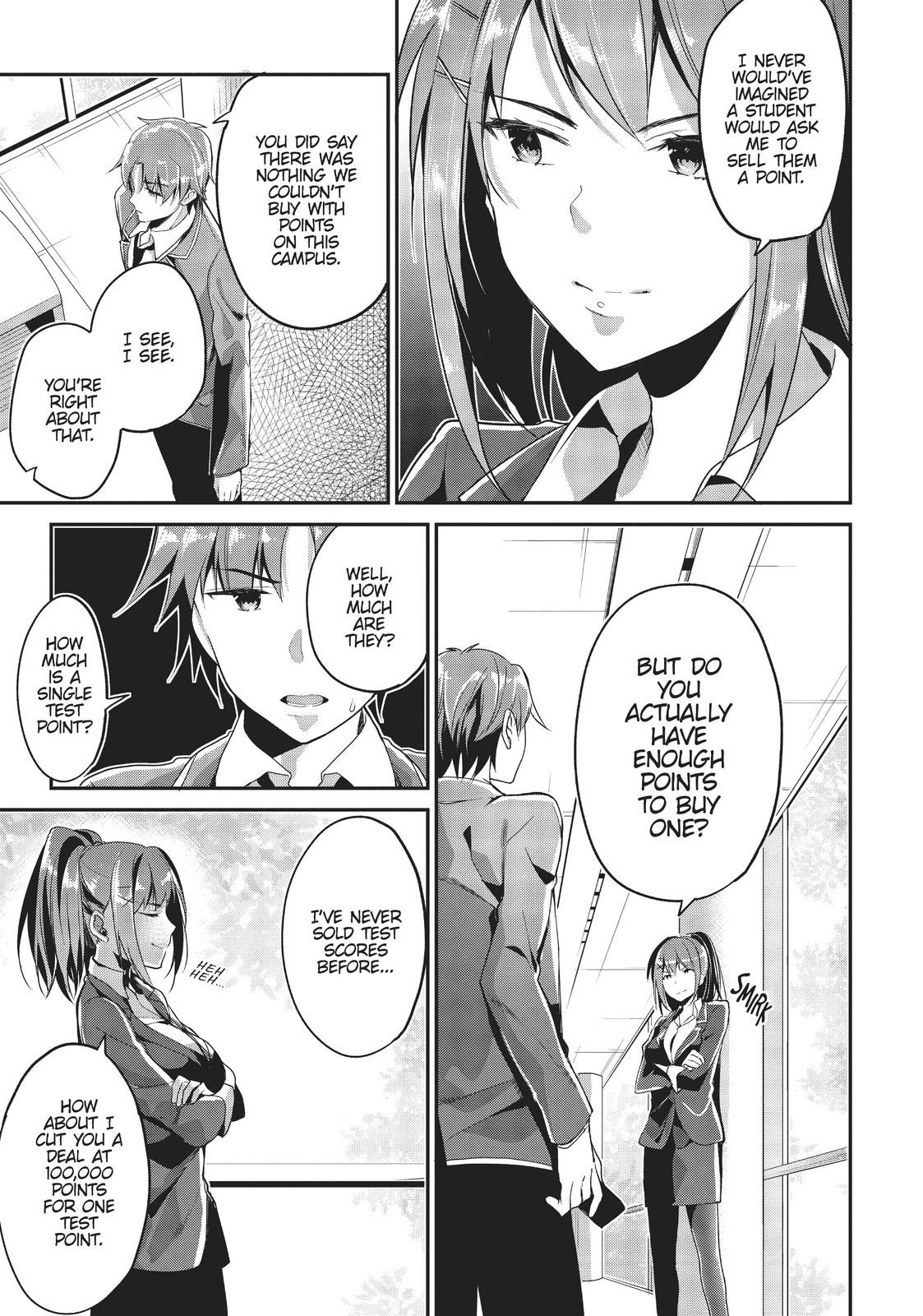 Read Classroom of the Elite Manga Online