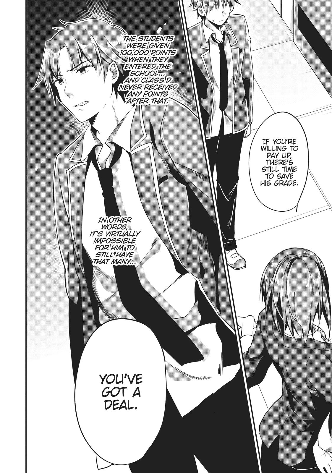 Read Classroom of the Elite Manga Online