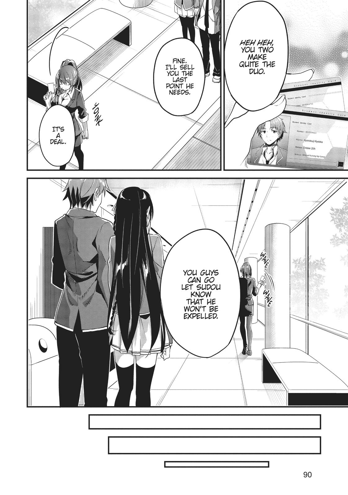 Read Classroom of the Elite Manga Online