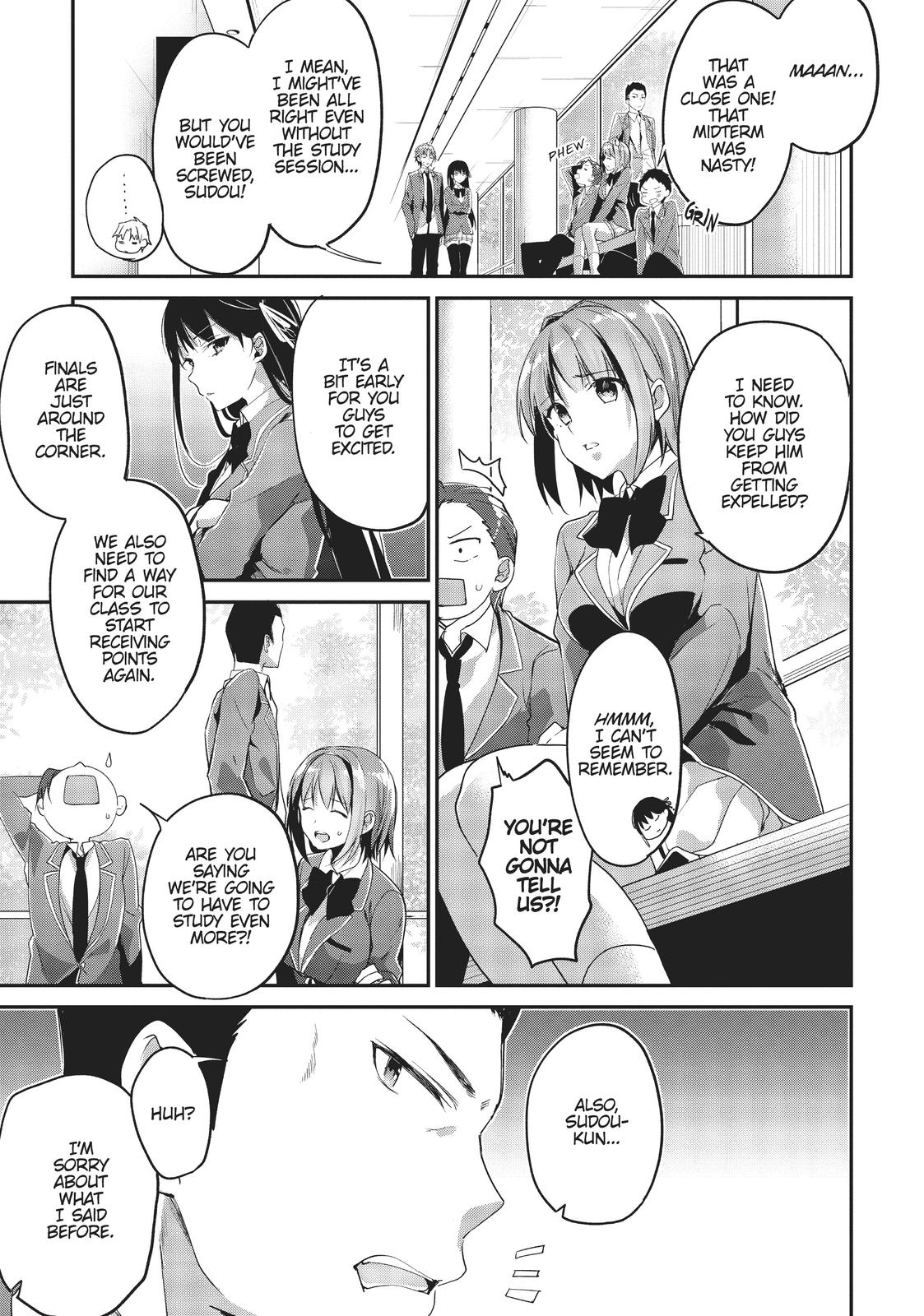Read Classroom of the Elite Manga Online