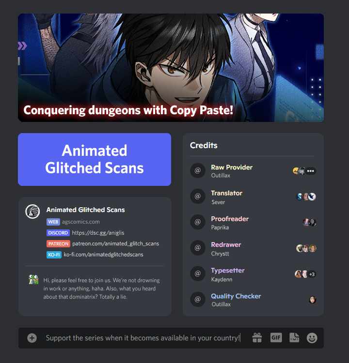 Read Conquering Dungeons With Copy Paste! Manga Online