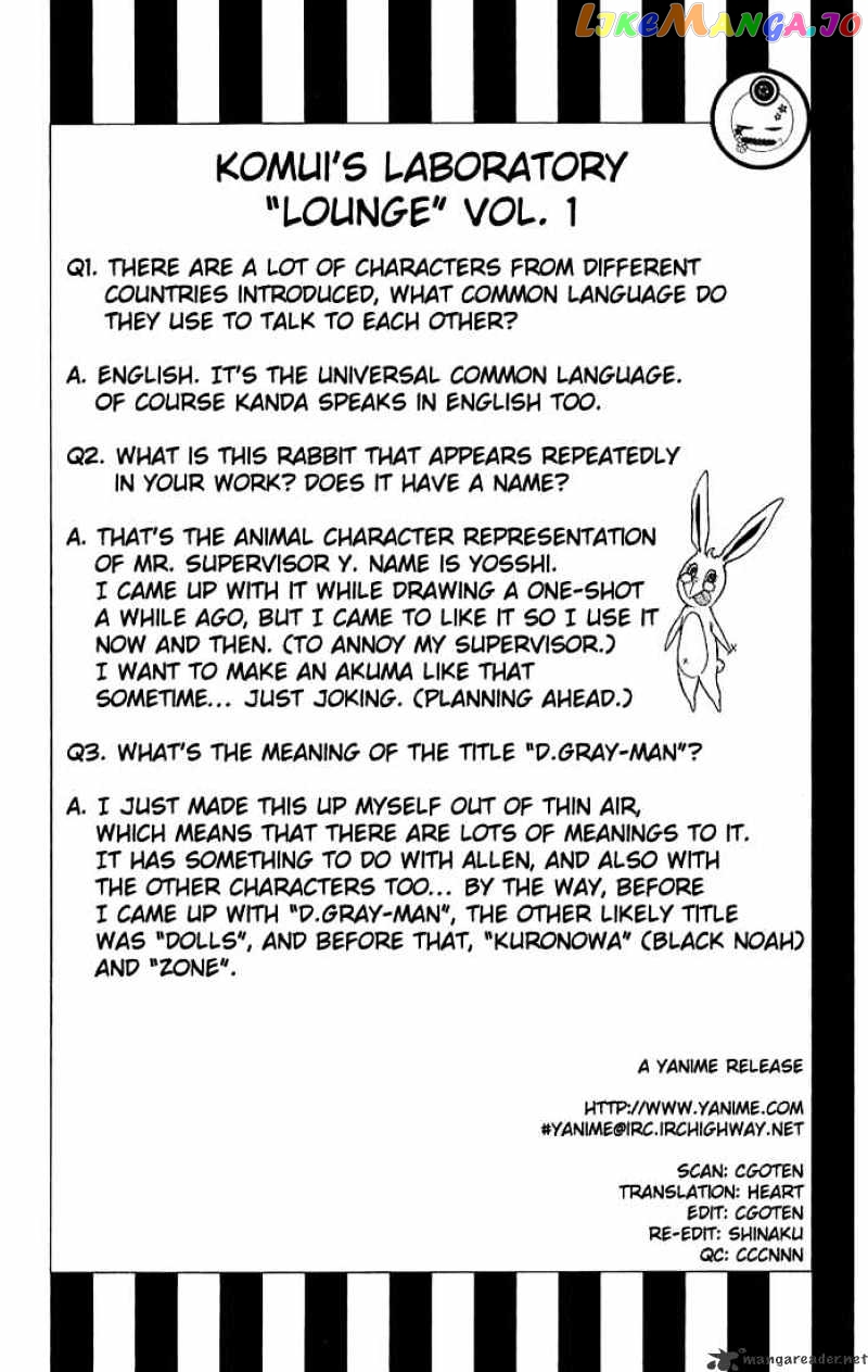 Read D gray Man Manga Online