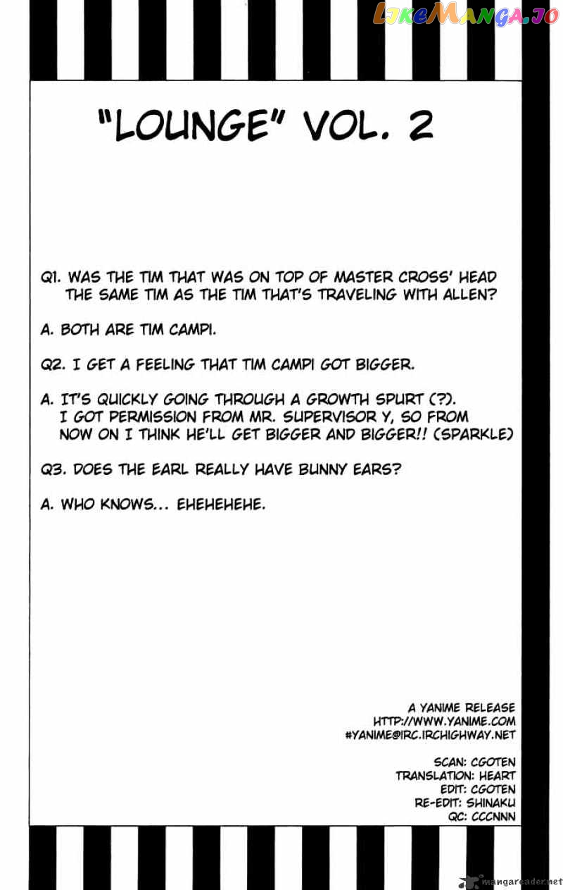 Read D gray Man Manga Online