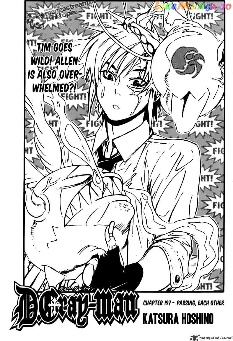 Read D gray Man Manga Online