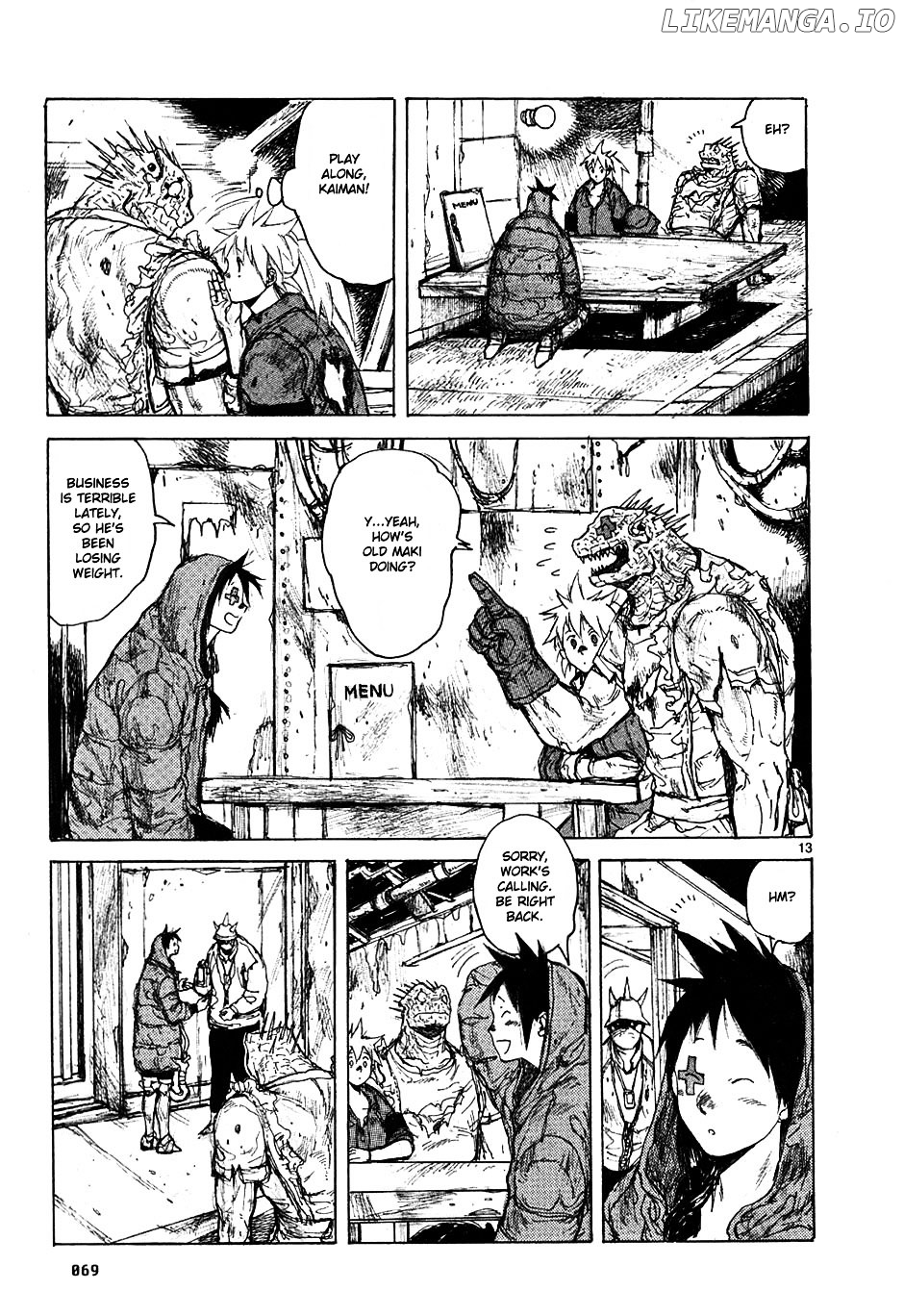 Read Dorohedoro Manga Online