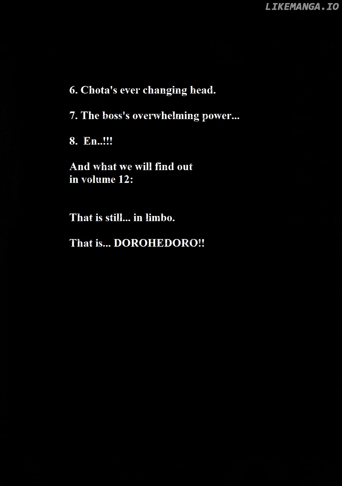 Read Dorohedoro Manga Online