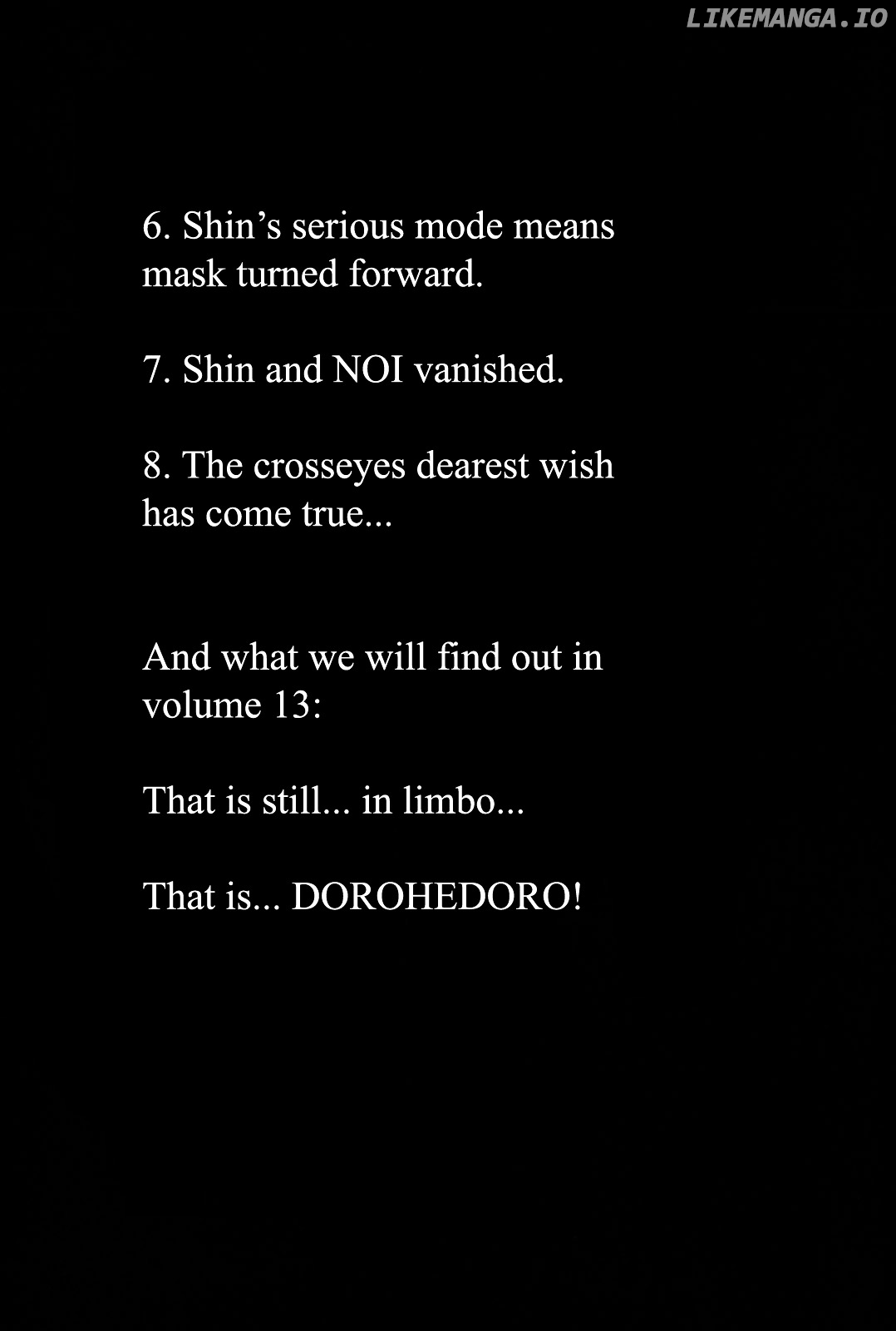 Read Dorohedoro Manga Online