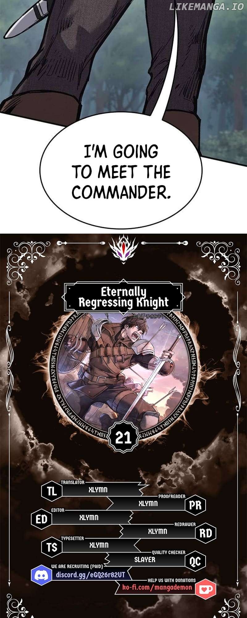 Read Eternally Regressing Knight Manga Online